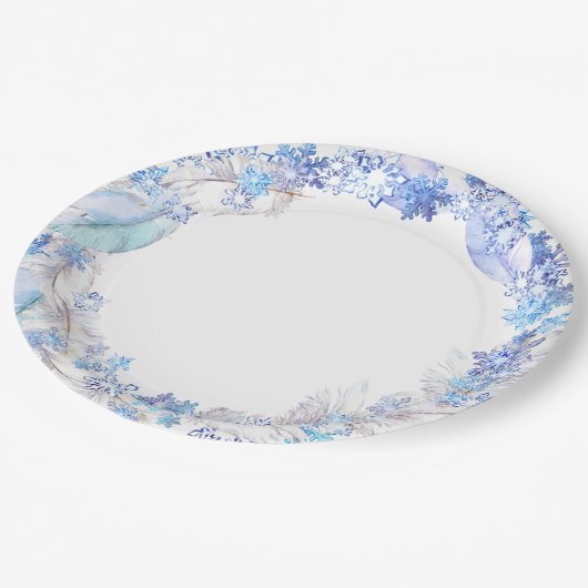 Frozen Birthday Theme Paper Bord (Gekanteld)