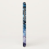 Frozen - blauw abstract iPhone X Hoesje (Achterkant/links)