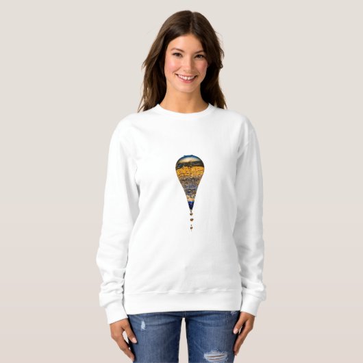 Frozen Dewdrops Basic Sweatshirt (Voorkant volledig)