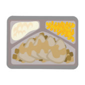 Frozen Dinner Mega Magneet (Horizontaal)