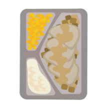 Frozen Dinner Mega Magneet