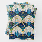 Frozen Elegance Inpakpapier Vel (In situ)