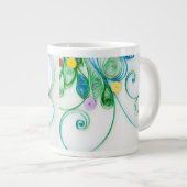 Frozen Elegance Quilled Paper Snowfl Specialty Mok (Voorkant rechts)