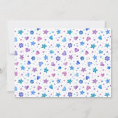 Frozen Fairy Tale Ice Princess Crown Verjaardag Bedankkaart (Achterkant)