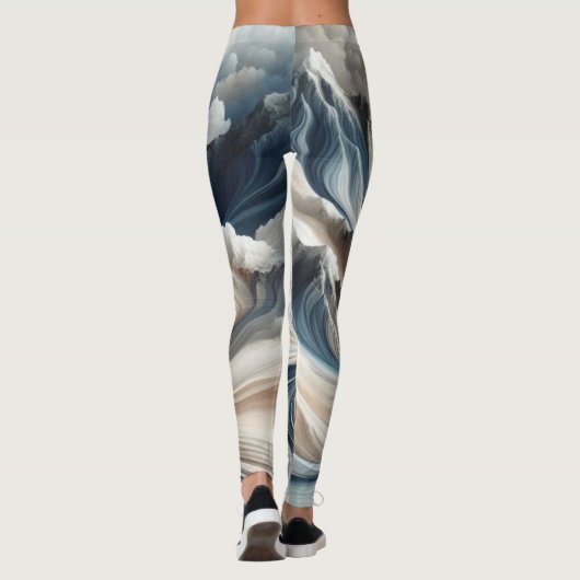 Frozen Flow Yoga Leggings (Achterkant)
