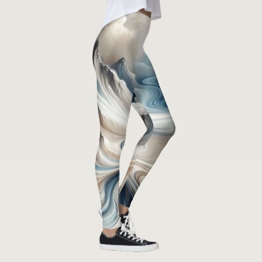 Frozen Flow Yoga Leggings (Rechts)