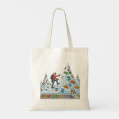 Frozen Food Supermarket Klimmer Minimalist Tote Bag (Achterkant)