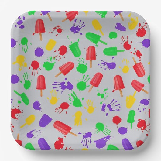 Frozen Friends Party Bord (Voorkant)