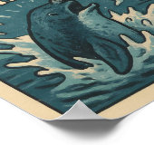 Frozen Frontier - Polar Beer Standoff & Narwhal Poster (Hoek)
