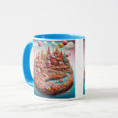 Frozen Fun Ice Cream Design Cup - Sip in stijl. Mok (Voorkant links)