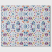 Frozen Garden's Arctic Bouquets Cadeaupapier (Vlak)