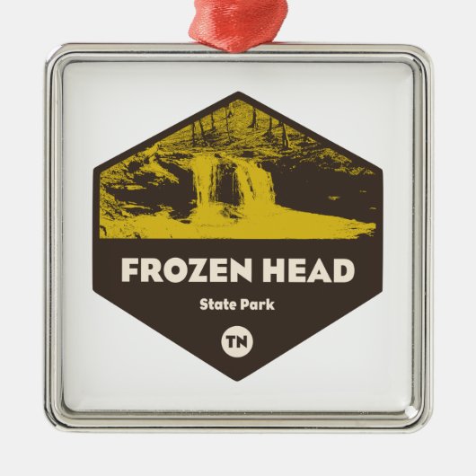 Frozen Head State Park Tennessee Metalen Ornament (Voorkant)
