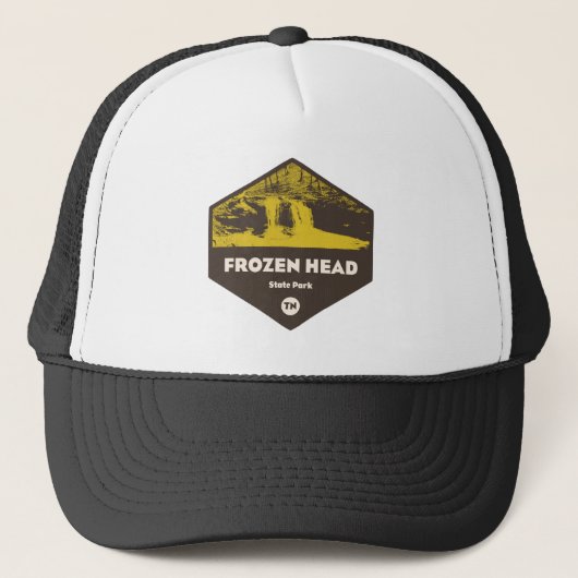 Frozen Head State Park Tennessee Trucker Pet (Voorkant)