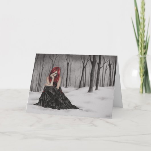 Frozen Hearts-Wenskaart Kaart (Voorkant)