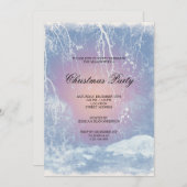 Frozen Icy Winters Kerstfeest Kaart (Voorkant / Achterkant)