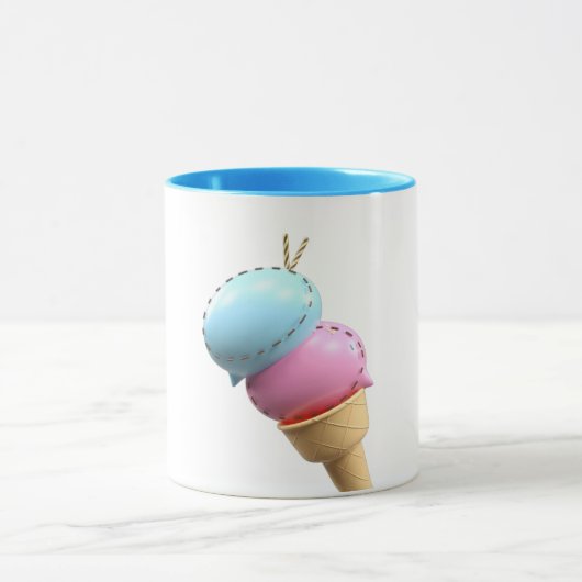 Frozen Indulgence: Ice-Cream Mok (Midden)