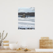 Frozen Lake Galena Poster (Keuken)