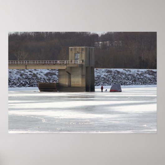 Frozen Lake Galena Poster (Voorkant)