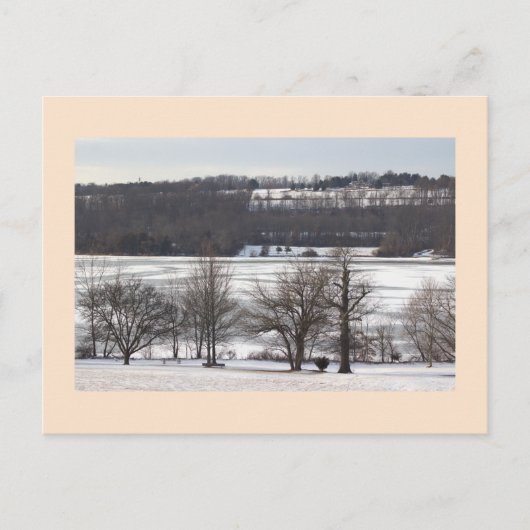 Frozen Lake met Briefkaart (Voorkant)