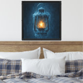 Frozen Lantern Relic Canvas Afdruk (Insitu (Slaapkamer))