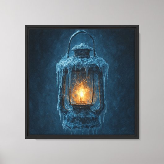 Frozen Lantern Relic Canvas Afdruk (Voorkant)