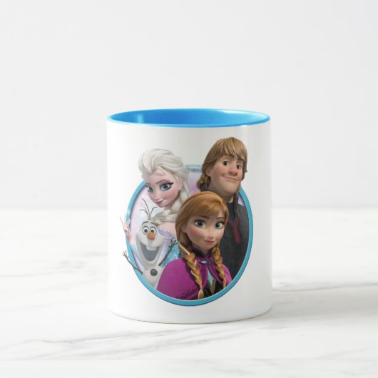 Frozen movie characters mug  mok (Midden)