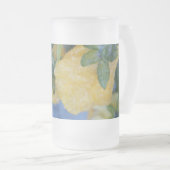 "Frozen Pansies" 16-Oz. Mok van voorglas (Voorkant rechts)