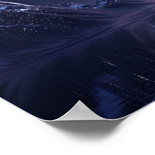 Frozen Peaks of the Twilight Realm Poster (Hoek)