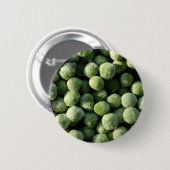 Frozen peas ronde button 5,7 cm (Voorkant /achterkant)