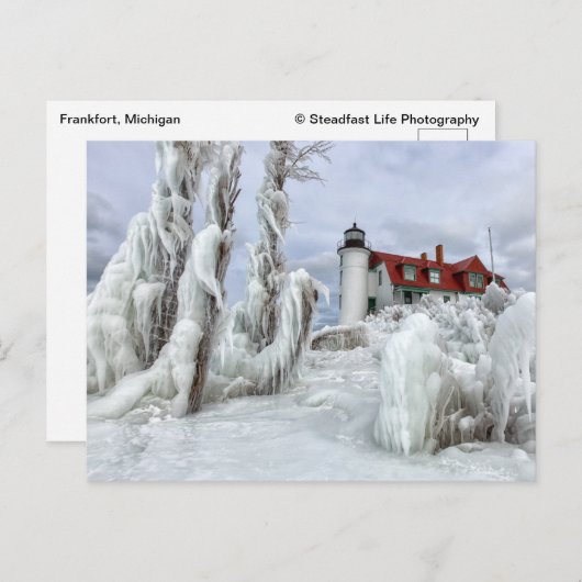 Frozen Point Betsie Briefkaart (Voorkant / Achterkant)