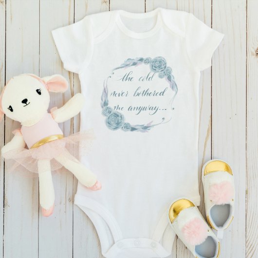 Frozen quote baby jumpsuit romper