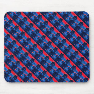 "Frozen Ridge 1" Getuige Abstract Design Mousepad Muismat