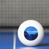 "Frozen Ridge #2" Abstracte Ping Pong Ball (Net)