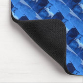 "Frozen Ridge 3" Tiled Abstract Design Mousepad Muismat (Hoek)