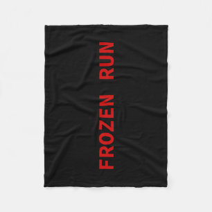 Frozen Run Fleece Deken