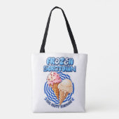 🍦 Frozen Scrotown Tote Tas (Achterkant)