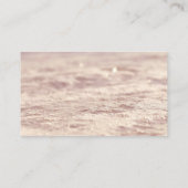 Frozen Silver Snowflake Pink Diaper Raffle Ticket Informatiekaartje (Achterkant)