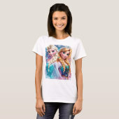 Frozen Sisters voor altijd T-shirt (Voorkant volledig)