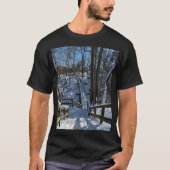 Frozen Steps: Grote Herfsten Winter T-shirt (Voorkant)
