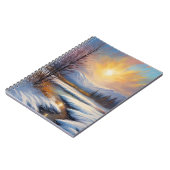 Frozen Sunrise Notitieboek (Linkerzijde)