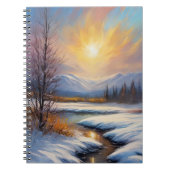 Frozen Sunrise Notitieboek (Voorkant)