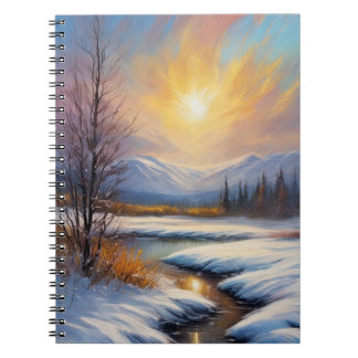 Frozen Sunrise Notitieboek