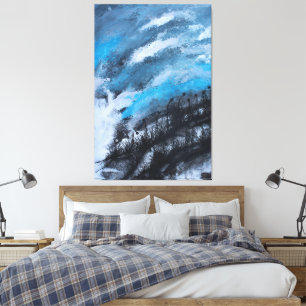 Frozen Suns Canvas Afdruk