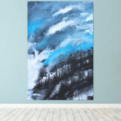 Frozen Suns Canvas Afdruk (Insitu (Houten vloer))
