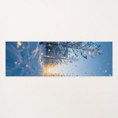 Frozen trees of glass shattered yogamat (Achterkant (horizontaal))