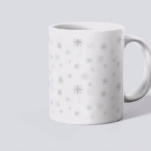 Frozen Winter Vibes - Sneeuwvlok Mok met Quote