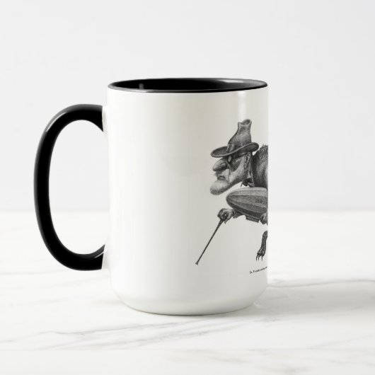 Frroid steelt een model van Zeppelin Mok (Links)