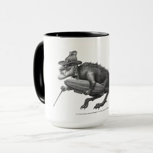 Frroid steelt een model van Zeppelin Mok (Voorkant links)