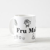 Fru Maltby Koffiemok (Voorkant links)