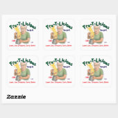 Fru-T-Lekker, Vierkante Sticker (Vel)